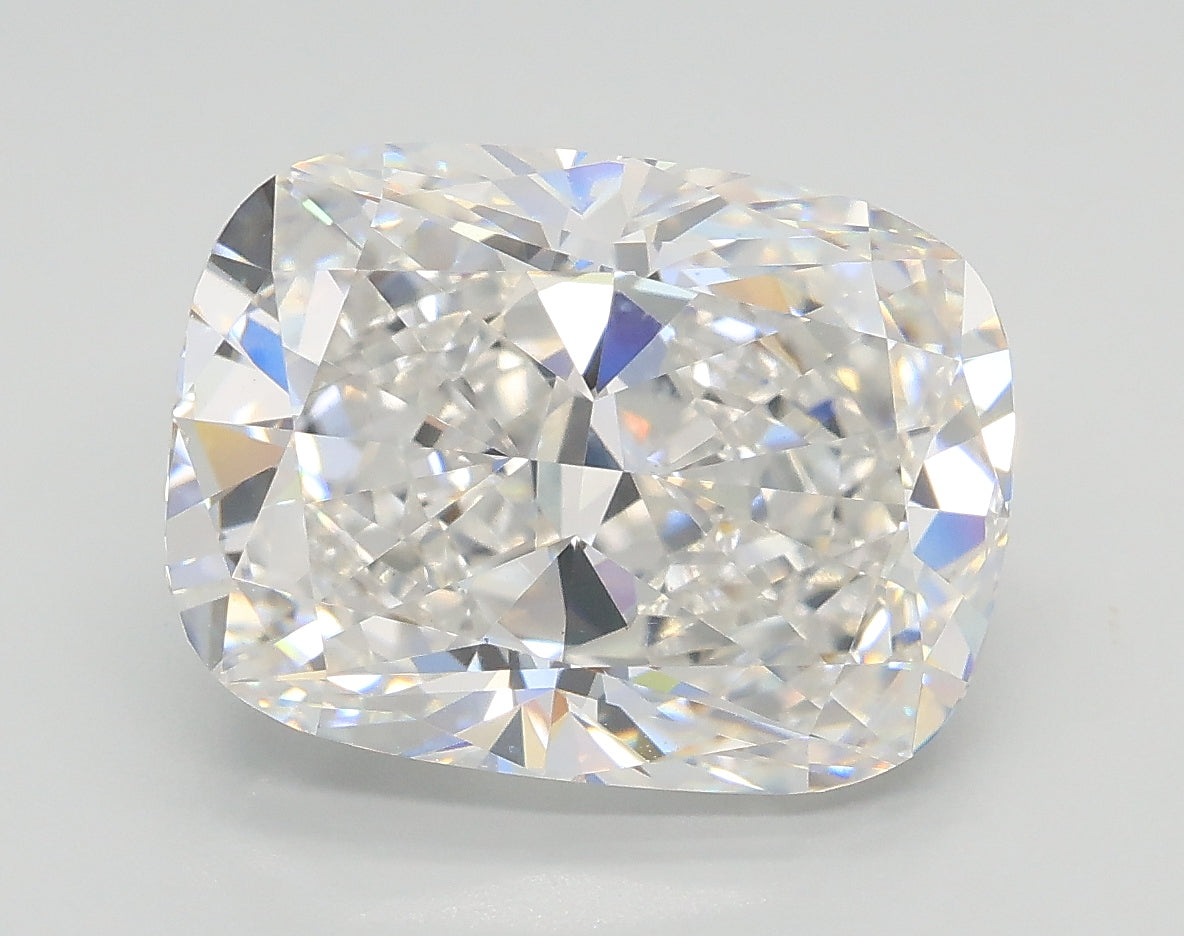 Lab-Grown 4.52 Carat Cushion Modified Brilliant Cut Diamond color E Clarity VS1, precious stones, engagement diamonds