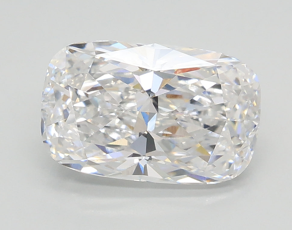 Lab-Grown 2.05 Carat Cushion Modified Brilliant Cut Diamond color D Clarity VS1, precious stones, engagement diamonds