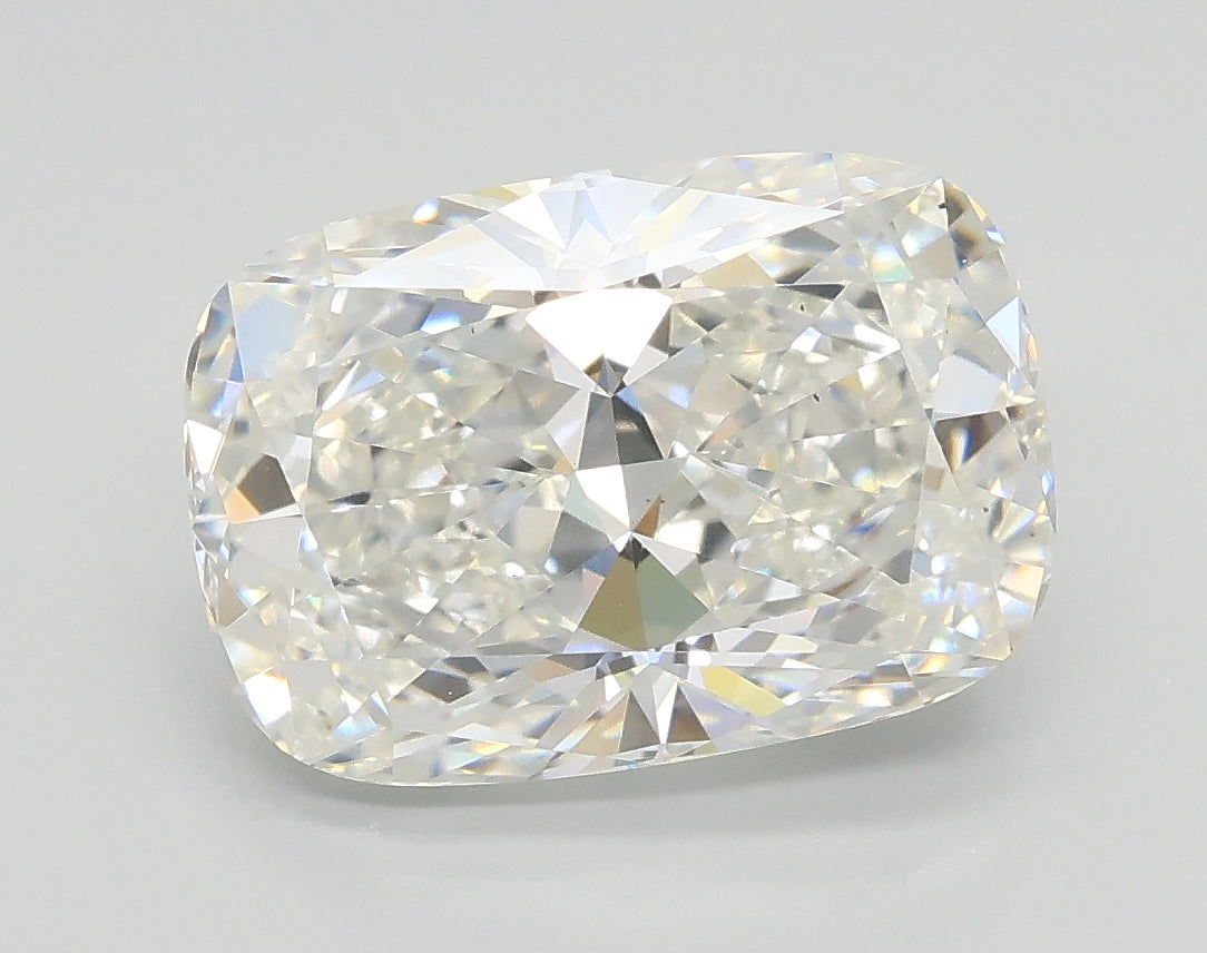 Lab-Grown 3.04 Carat Cushion Modified Brilliant Cut Diamond color F Clarity VS1, precious stones, engagement diamonds