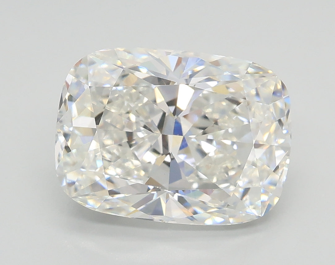 Lab-Grown 3.05 Carat Cushion Modified Brilliant Cut Diamond color E Clarity VVS2, precious stones, engagement diamonds