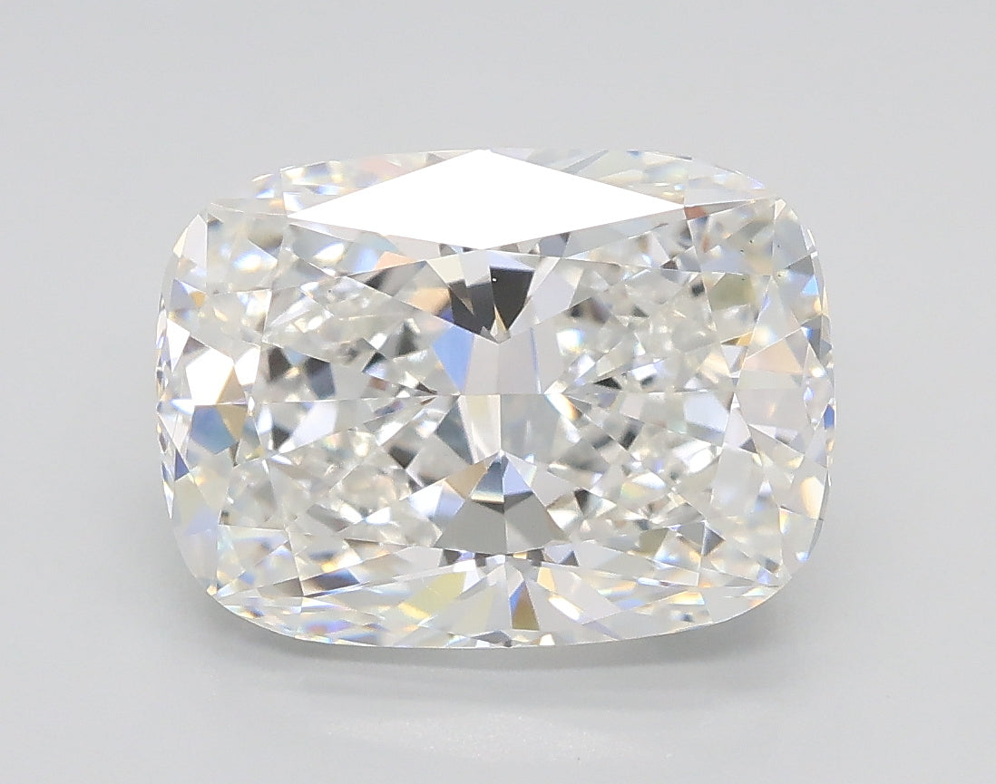 Lab-Grown 3.04 Carat Cushion Modified Brilliant Cut Diamond color E Clarity VS1, precious stones, engagement diamonds