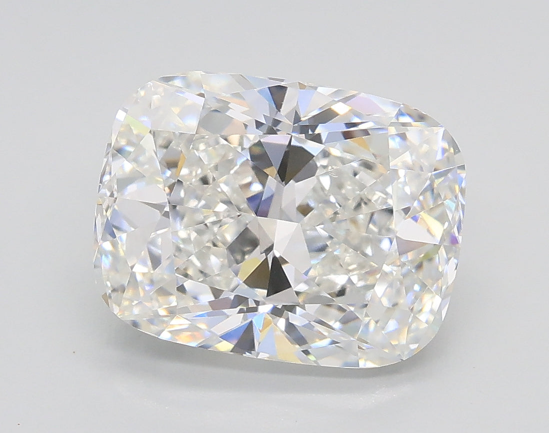 Lab-Grown 3.04 Carat Cushion Modified Brilliant Cut Diamond color D Clarity VVS2, precious stones, engagement diamonds
