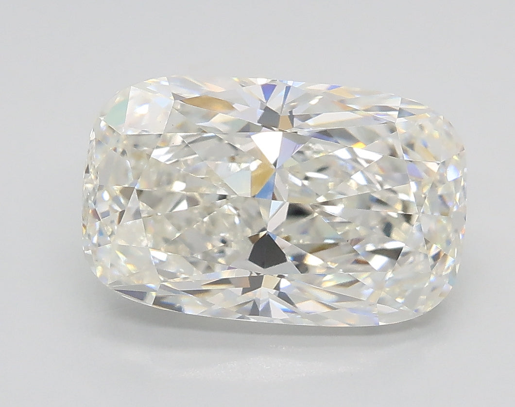 Lab-Grown 2.75 Carat Cushion Modified Brilliant Cut Diamond color F Clarity VVS2, precious stones, engagement diamonds