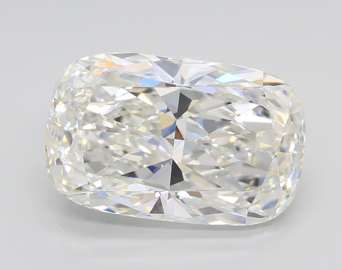 Lab-Grown 3.34 Carat Cushion Modified Brilliant Cut Diamond color F Clarity VS1, precious stones, engagement diamonds