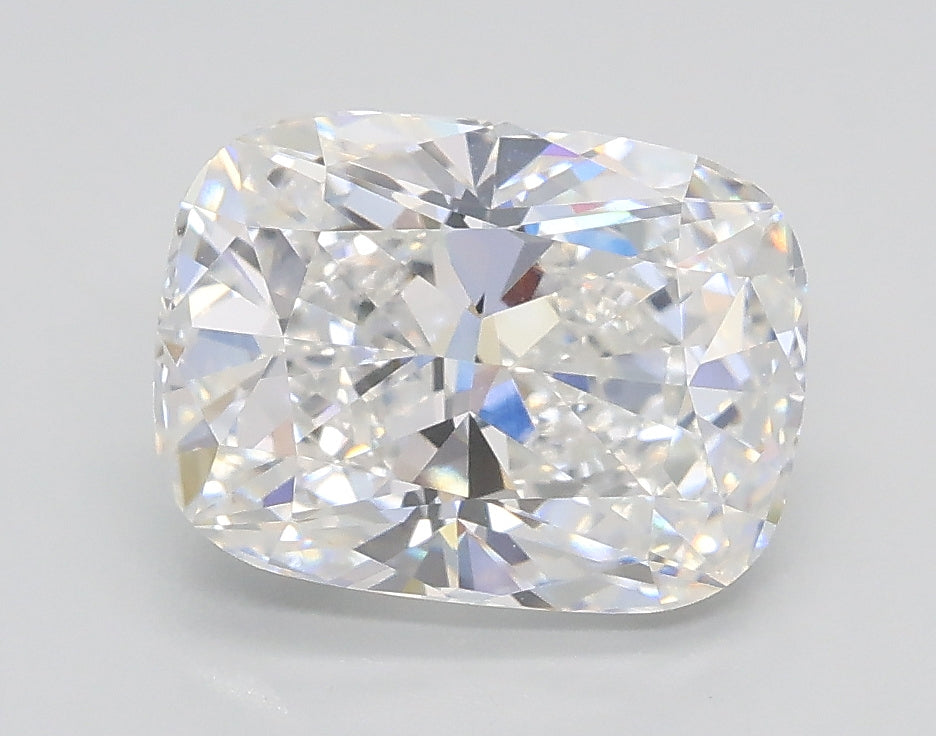 Lab-Grown 2.02 Carat Cushion Modified Brilliant Cut Diamond color D Clarity VVS2, precious stones, engagement diamonds