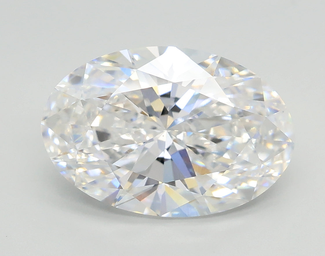 Lab-Grown 3.01 Carat Oval Shape Diamond color D Clarity VS1, precious stones, engagement diamonds
