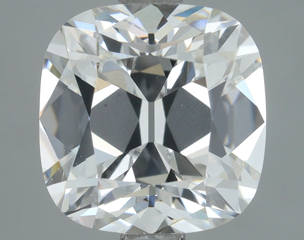 Lab-Grown 2.01 Carat Cushion Brilliant Diamond color E Clarity VS1, precious stones, engagement diamonds