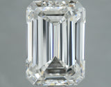 Lab-Grown 2.50 Carat Emerald Cut Diamond color F Clarity VS1, precious stones, engagement diamonds