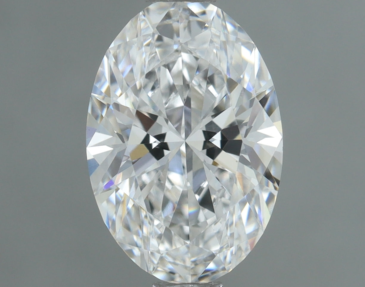 Lab-Grown 1.06 Carat Oval Shape Diamond color E Clarity VS1, precious stones, engagement diamonds