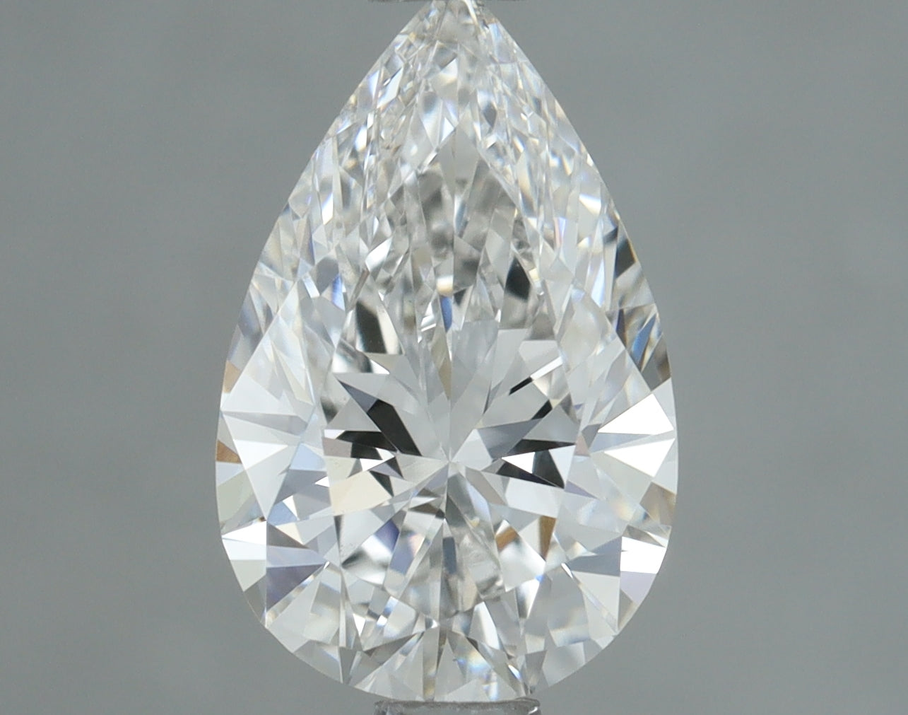 Lab-Grown 1.06 Carat Pear Shape Diamond color G Clarity VS1, precious stones, engagement diamonds