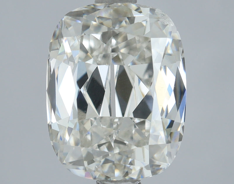 Lab-Grown 2.01 Carat Antique Cushion Cut Diamond color G Clarity VS2, precious stones, engagement diamonds