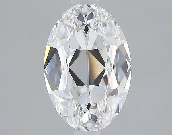 Lab-Grown 2.35 Carat Antique Oval Shape Diamond color E Clarity VVS2 With GIA Certificate, precious stones, engagement diamonds