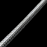 Lab-Grown 2.95 Carat Round E-VS1 Diamond 14K White Gold Tennis Bracelet