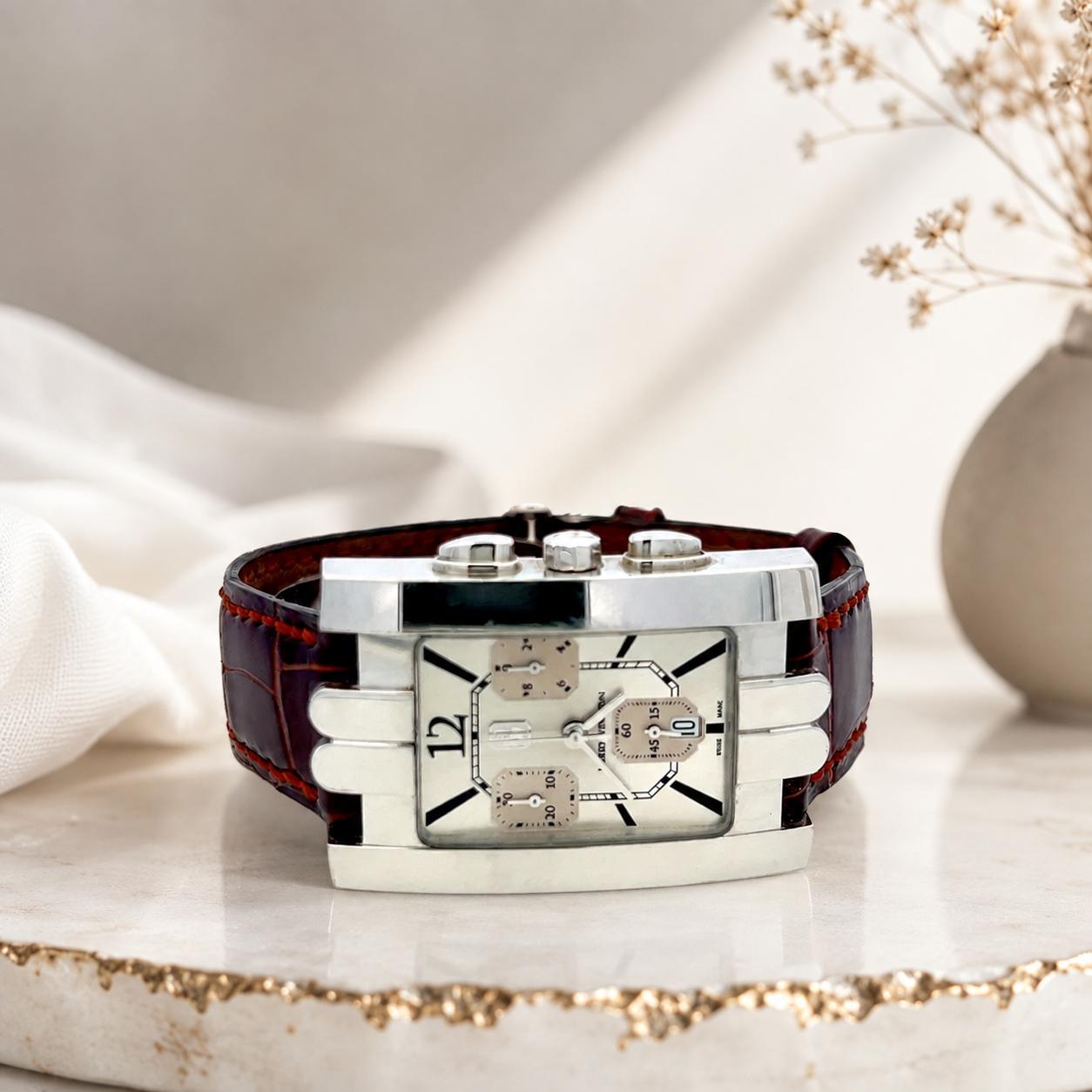 Harry Winston Vintage Avenue A 18K White Gold Wrist Watch