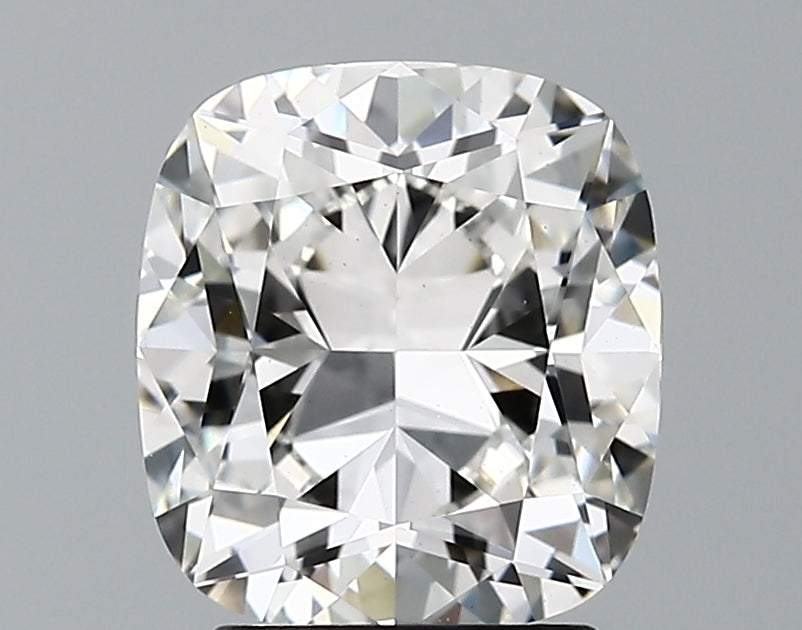 Lab-Grown 2.20 Carat Cushion Modified Brilliant Cut Diamond color H Clarity VS1 With GIA Certificate, precious stones, engagement diamonds