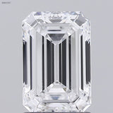 Lab-Grown 1.84 Carat Emerald Cut Diamond color D Clarity VS1 With GIA Certificate, precious stones, engagement diamonds