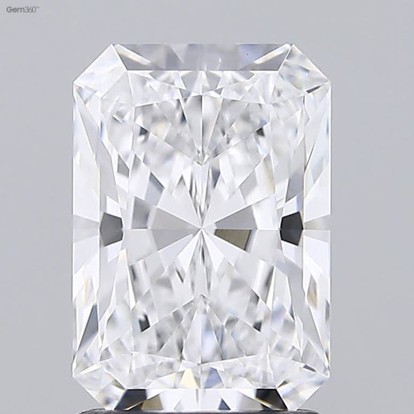 Lab-Grown 1.87 Carat Radiant Cut Diamond color D Clarity VS1 With GIA Certificate, precious stones, engagement diamonds