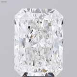 Lab-Grown 5.17 Carat Radiant Cut Diamond color F Clarity VVS1 With GIA Certificate, precious stones, engagement diamonds