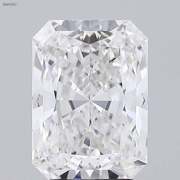 Lab-Grown 3.53 Carat Radiant Cut Diamond color G Clarity VS1 With GIA Certificate, precious stones, engagement diamonds