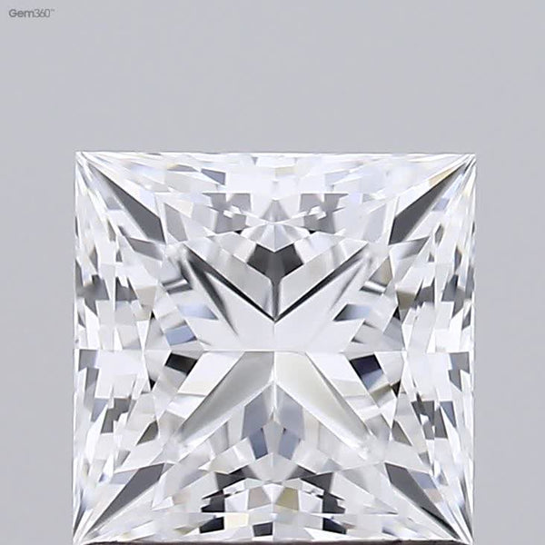 Lab-Grown 1.19 Carat Princess Cut Diamond color D Clarity VS1 With GIA Certificate, precious stones, engagement diamonds