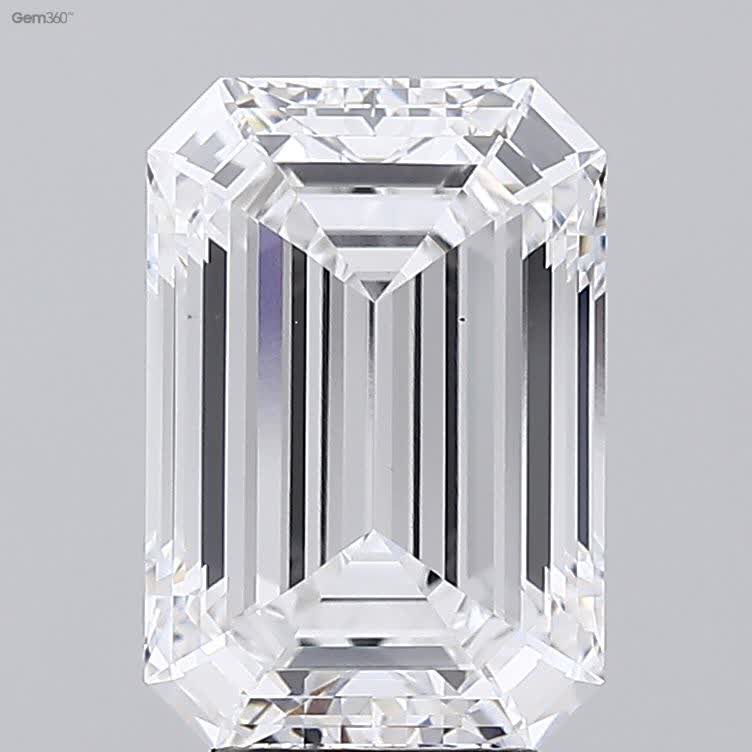 Lab-Grown 4.20 Carat Emerald Cut Diamond color D Clarity VS1 With GIA Certificate, precious stones, engagement diamonds