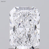 Lab-Grown 1.01 Carat Radiant Cut Diamond color D Clarity IF With GIA Certificate, precious stones, engagement diamonds