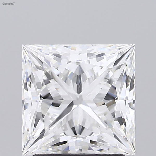 Lab-Grown 1.94 Carat Princess Cut Diamond color F Clarity VS1 With GIA Certificate, precious stones, engagement diamonds