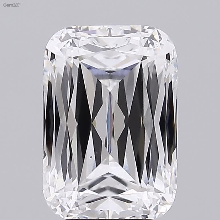 Lab-Grown 6.07 Carat Radinat Modified Cut Diamond color E Clarity VS2 With GIA Certificate, precious stones, engagement diamonds