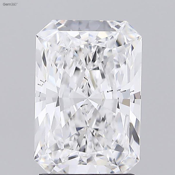 Lab-Grown 2.05 Carat Radiant Cut Diamond color E Clarity SI1 With GIA Certificate, precious stones, engagement diamonds