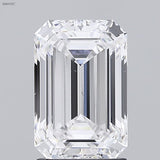 Lab-Grown 1.90 Carat Emerald Cut Diamond color E Clarity VS2 With GIA Certificate, precious stones, engagement diamonds