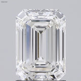 Lab-Grown 1.51 Carat Emerald Cut Diamond color G Clarity VS1 With GIA Certificate, precious stones, engagement diamonds