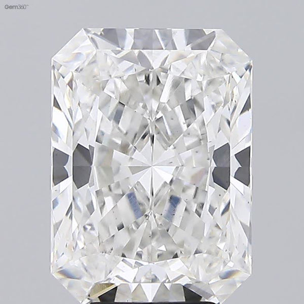 Lab-Grown 5.67 Carat Radiant Cut Diamond color H Clarity VS2 With GIA Certificate, precious stones, engagement diamonds