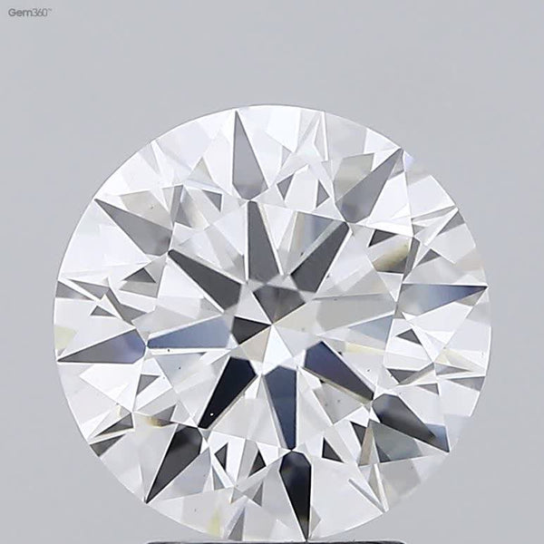 Lab-Grown 3.67 Carat Round Brilliant Diamond color G Clarity VS1 With GIA Certificate, precious stones, engagement diamonds