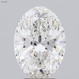 Lab-Grown 4.10 Carat Oval Shape Diamond color G Clarity VS1 With GIA Certificate, precious stones, engagement diamonds