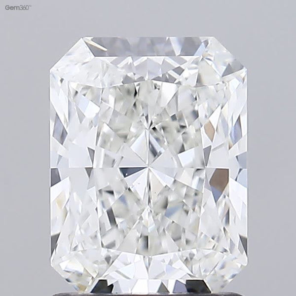 Lab-Grown 1.22 Carat Radiant Cut Diamond color H Clarity VS1 With GIA Certificate, precious stones, engagement diamonds