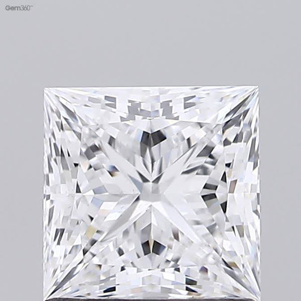 Lab-Grown 1.19 Carat Princess Cut Diamond color D Clarity VS2 With GIA Certificate, precious stones, engagement diamonds