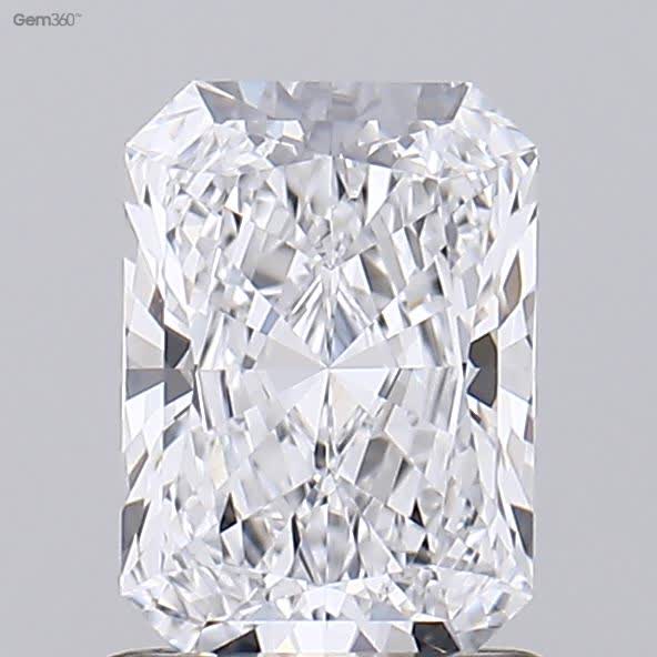 Lab-Grown 1.07 Carat Radiant Cut Diamond color D Clarity VVS1 With GIA Certificate, precious stones, engagement diamonds