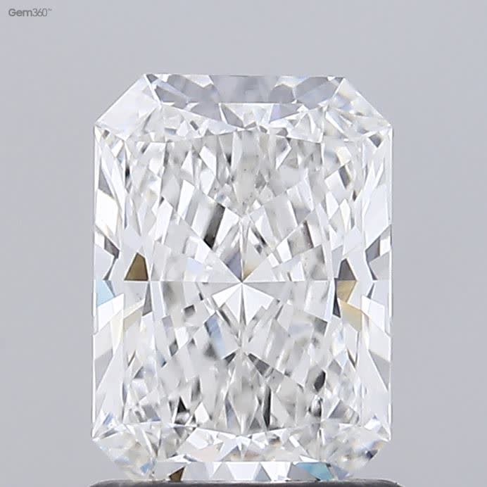 Lab-Grown 1.07 Carat Radiant Cut Diamond color G Clarity VS1 With GIA Certificate, precious stones, engagement diamonds