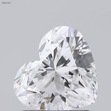 Lab-Grown 1.39 Carat Heart Shape Diamond color D Clarity SI1 With GIA Certificate, precious stones, engagement diamonds