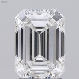 Lab-Grown 2.02 Carat Emerald Cut Diamond color F Clarity SI1 With GIA Certificate, precious stones, engagement diamonds