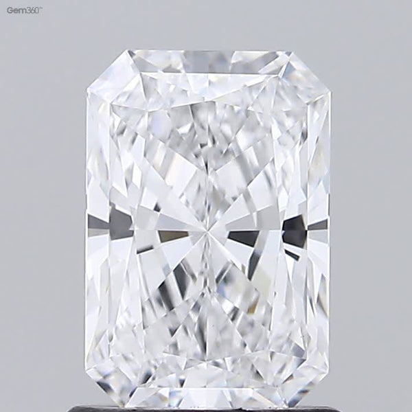 Lab-Grown 1.14 Carat Radiant Cut Diamond color D Clarity VVS2 With GIA Certificate, precious stones, engagement diamonds