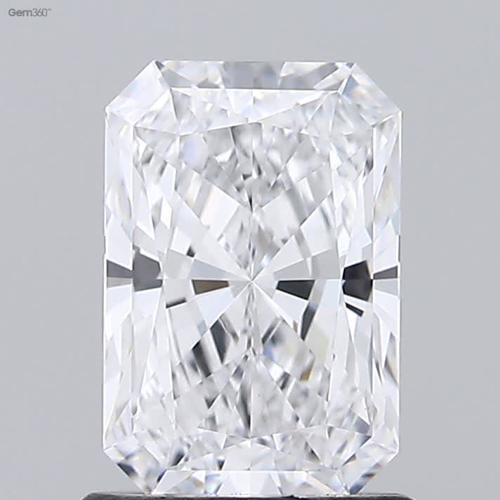 Lab-Grown 1.14 Carat Radiant Cut Diamond color D Clarity VVS2 With GIA Certificate, precious stones, engagement diamonds