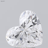 Lab-Grown 3.05 Carat Heart Shape Diamond color E Clarity VVS2 With GIA Certificate, precious stones, engagement diamonds