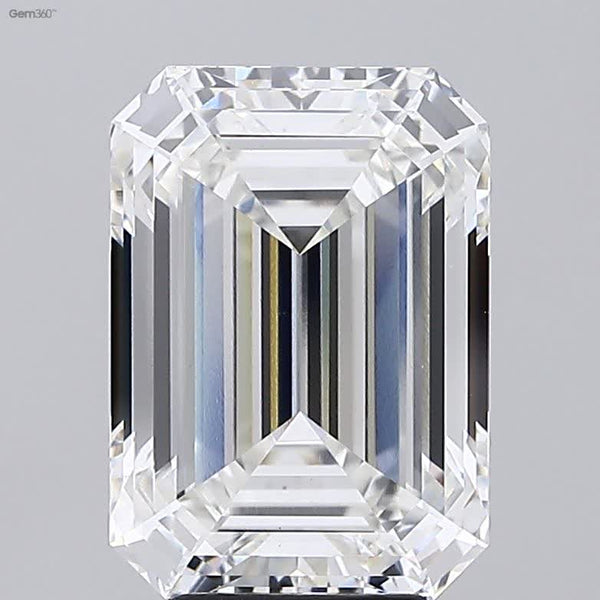 Lab-Grown 5.71 Carat Emerald Cut Diamond color G Clarity VS1 With GIA Certificate, precious stones, engagement diamonds