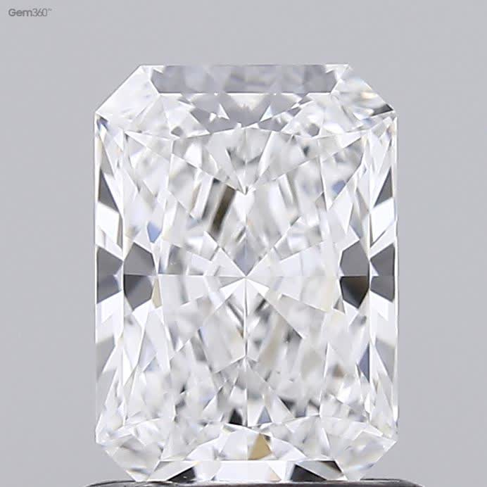 Lab-Grown 1.04 Carat Radiant Cut Diamond color D Clarity VVS2 With GIA Certificate, precious stones, engagement diamonds