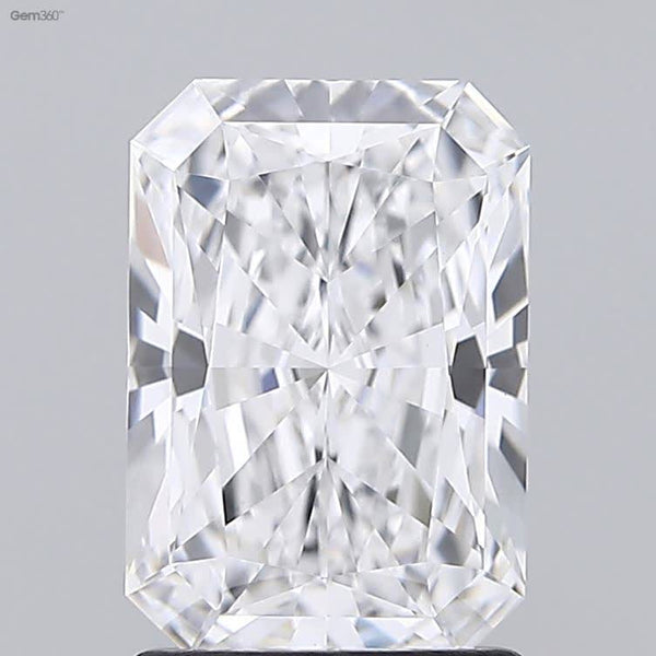 Lab-Grown 1.71 Carat Radiant Cut Diamond color D Clarity VS1 With GIA Certificate, precious stones, engagement diamonds
