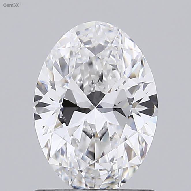 Lab-Grown 1.00 Carat Oval Shape Diamond color E Clarity VS2 With GIA Certificate, precious stones, engagement diamonds