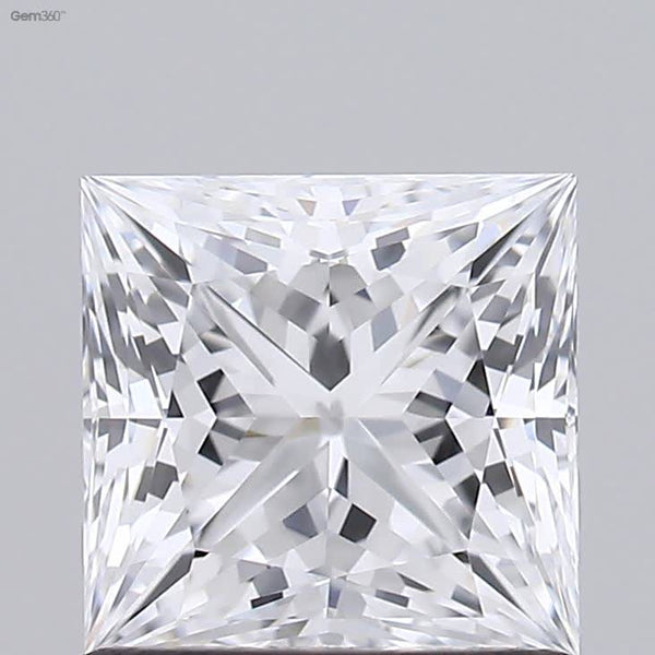 Lab-Grown 1.10 Carat Princess Cut Diamond color D Clarity VVS1 With GIA Certificate, precious stones, engagement diamonds