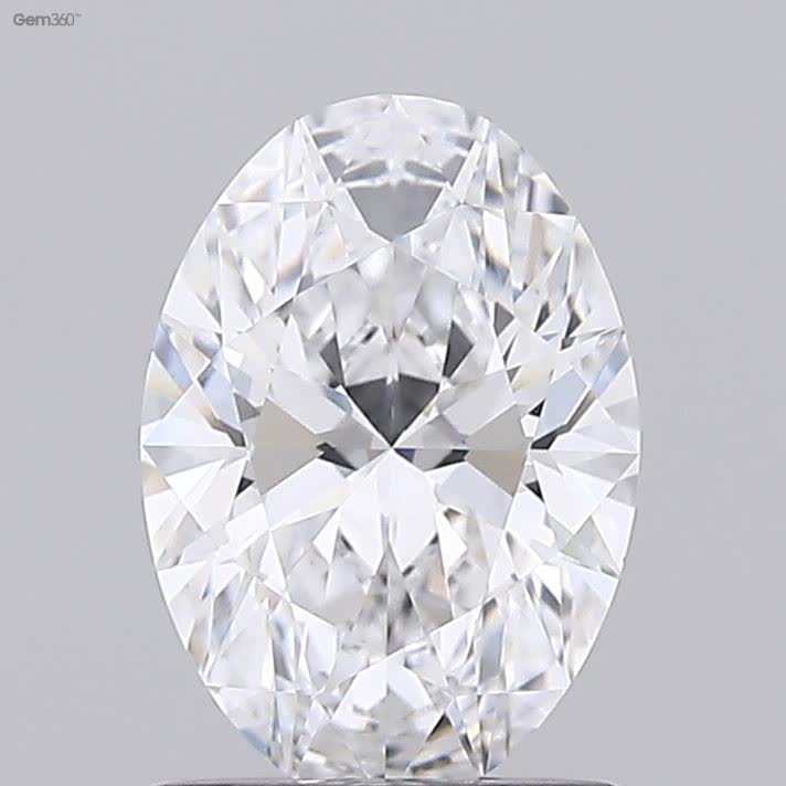 Lab-Grown 1.03 Carat Oval Shape Diamond color D Clarity VVS1 With GIA Certificate, precious stones, engagement diamonds