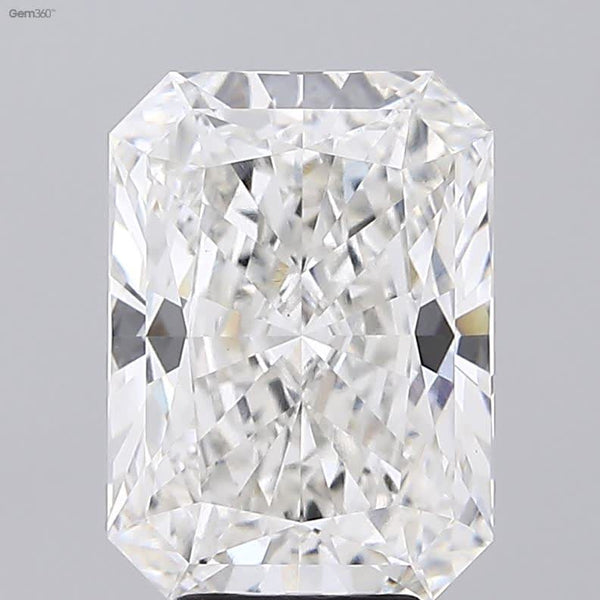 Lab-Grown 5.63 Carat Radiant Cut Diamond color H Clarity VS1 With GIA Certificate, precious stones, engagement diamonds